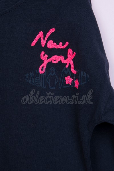Tričko New York tmavomodrá 3